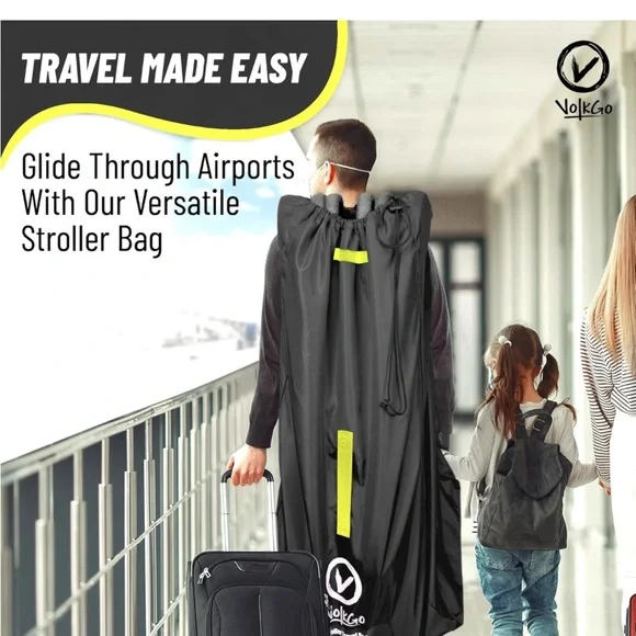 XL stroller bag for airplane travel - Picture 3 of 5
